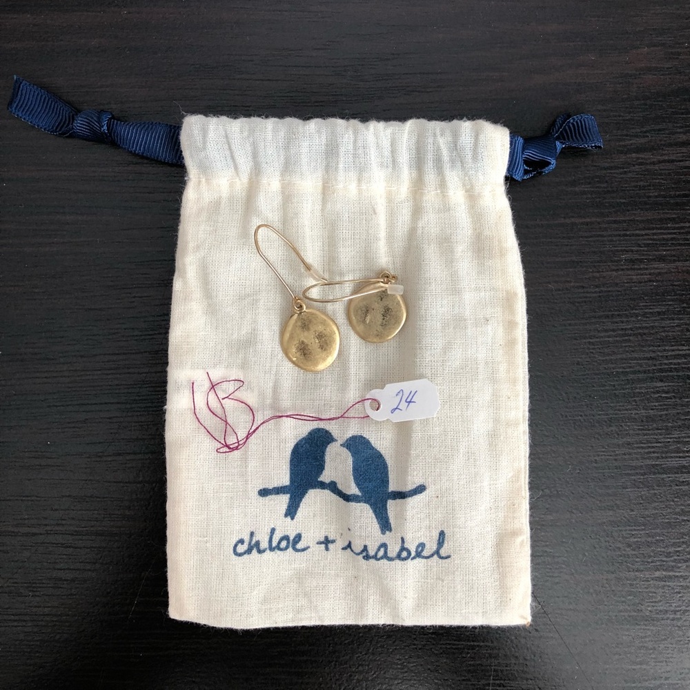 Chloe and Isabel gold earrings